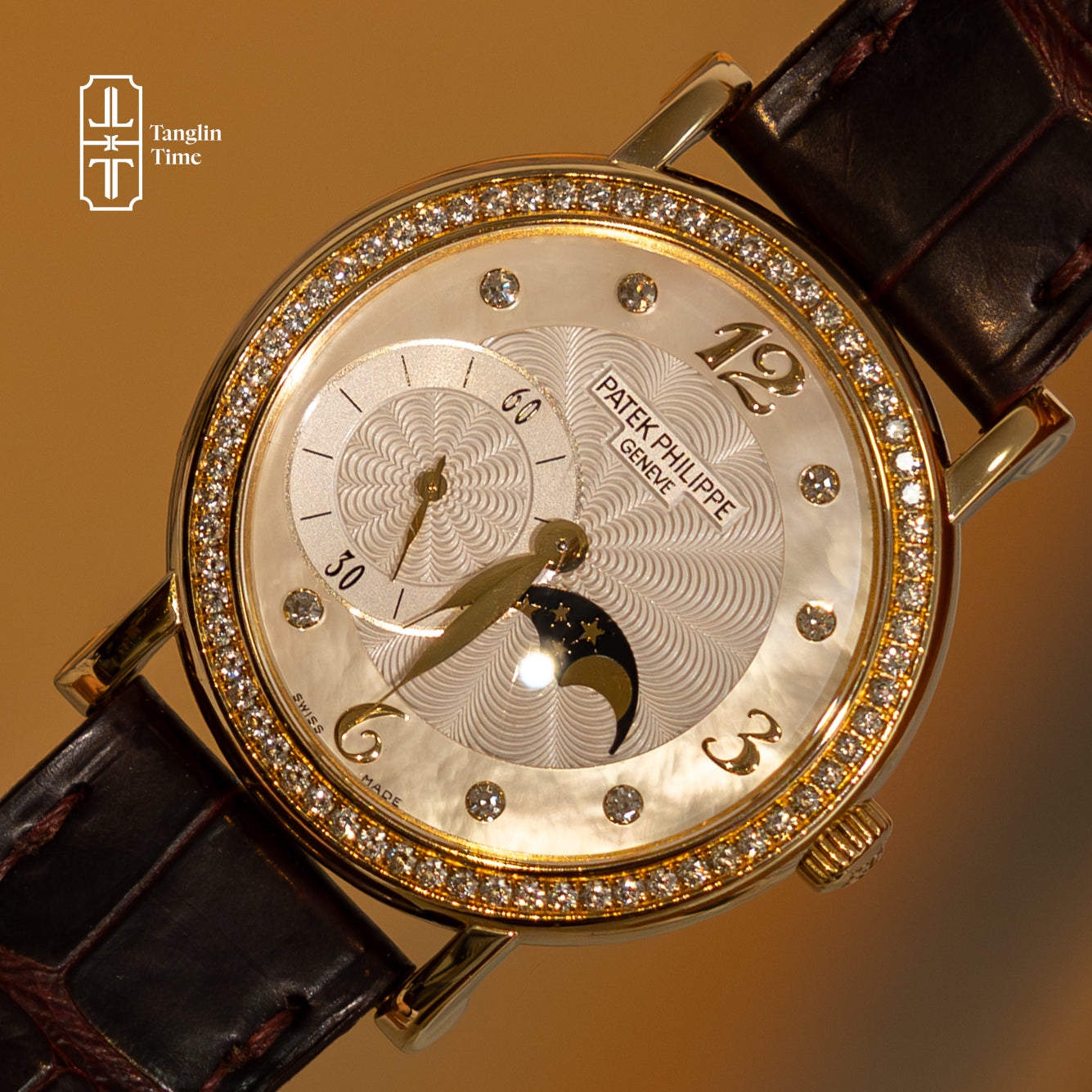 Patek Philippe Calatrava Moonphase Mother-of-Pearl
