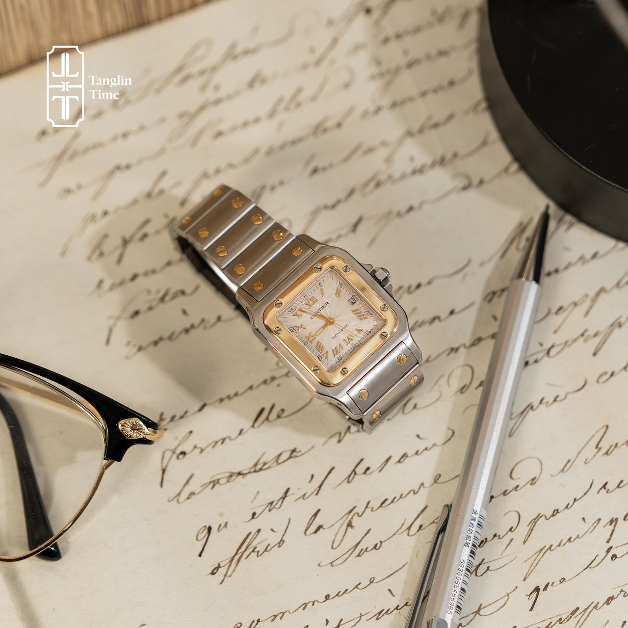 Cartier Santos Galbée Millennium Dial 2319