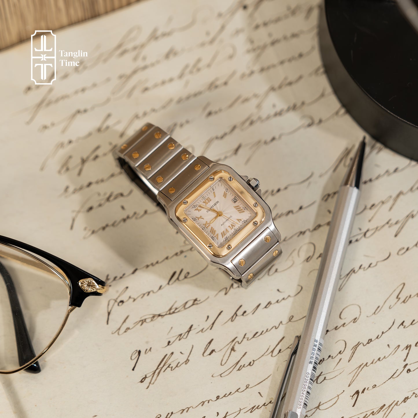 Cartier Santos Galbée Millennium Dial 2319