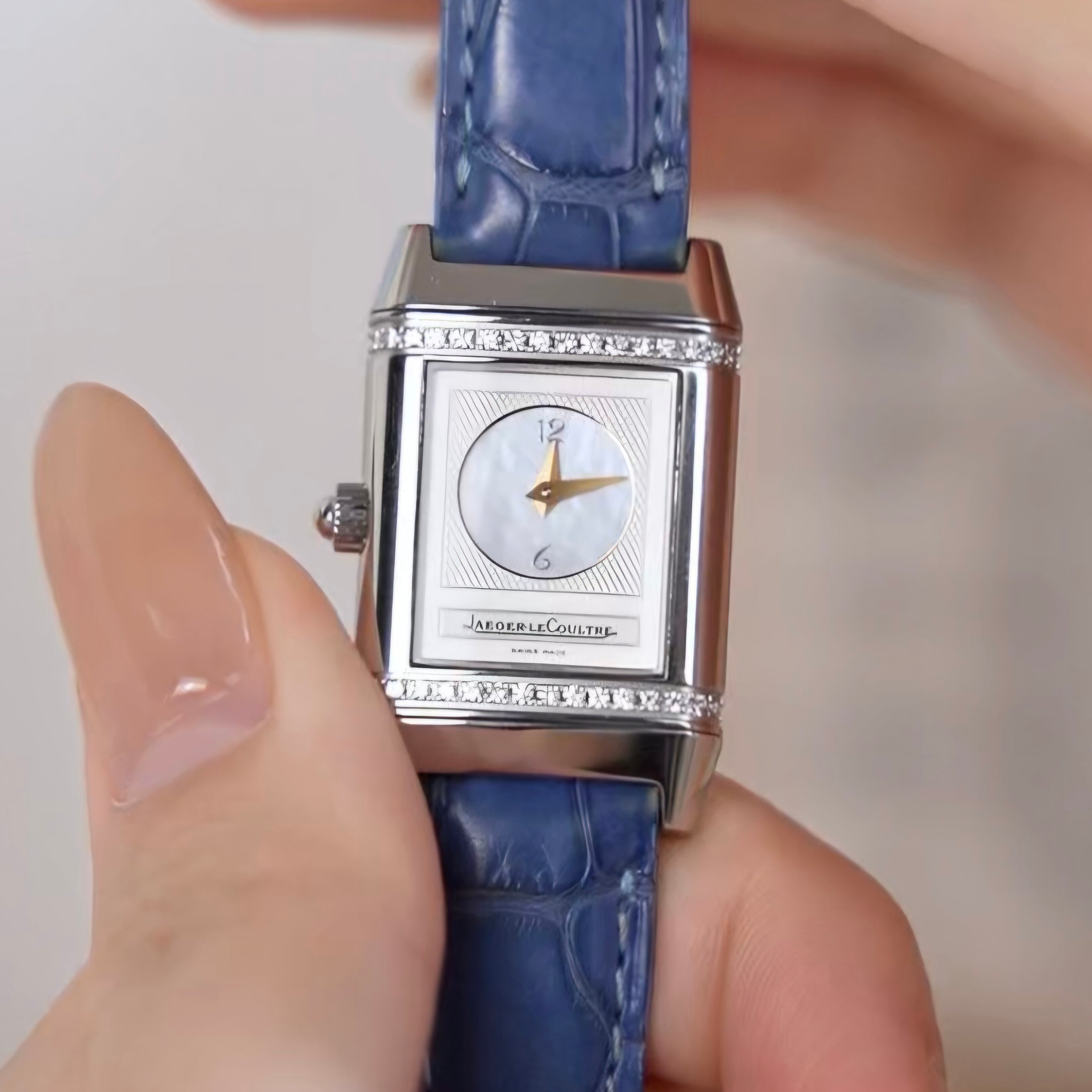 Jaeger LeCoultre Reverso Duetto Mother Of Pearl