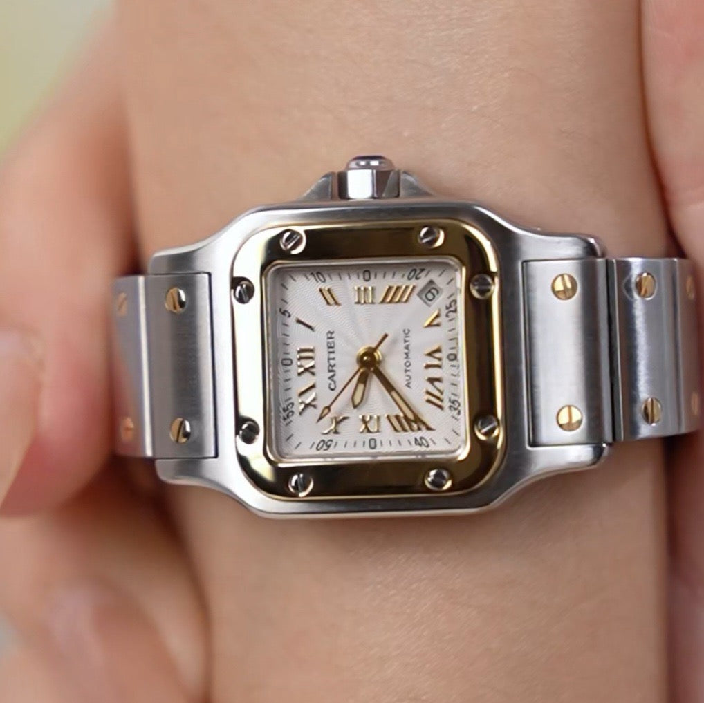 Cartier Santos Galbée SM Millennium Dial