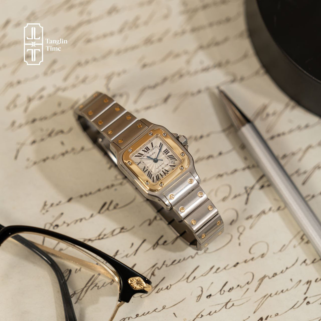 Cartier Santos Galbee SM Two Tone