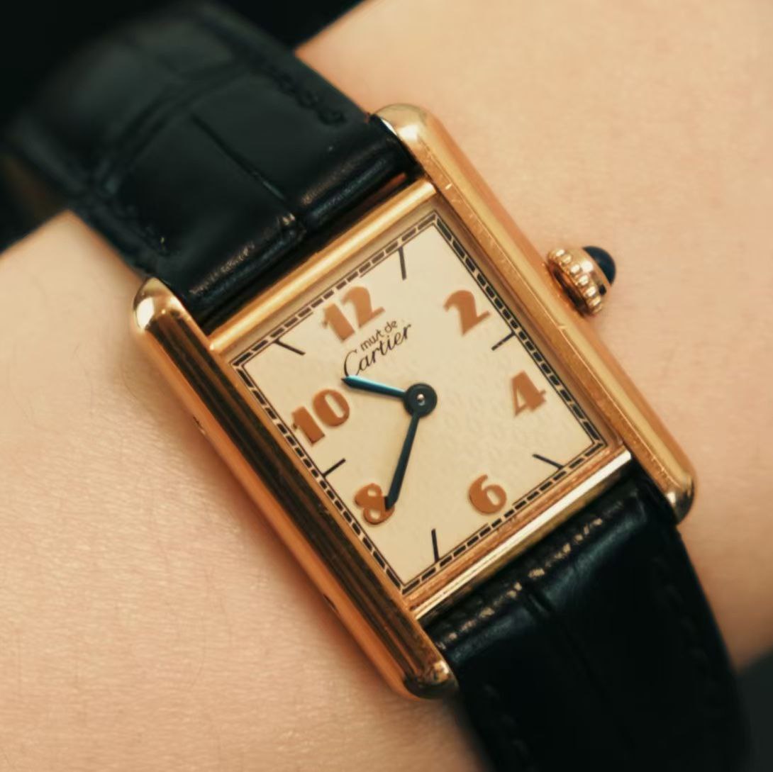 Cartier Tank Must SM Monogram Dial