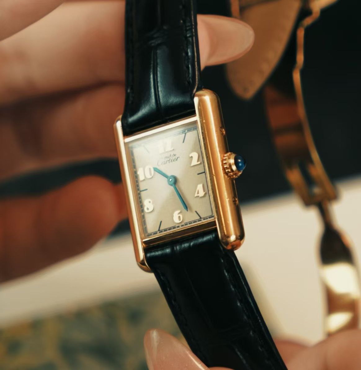 Cartier Tank Must SM Monogram Dial