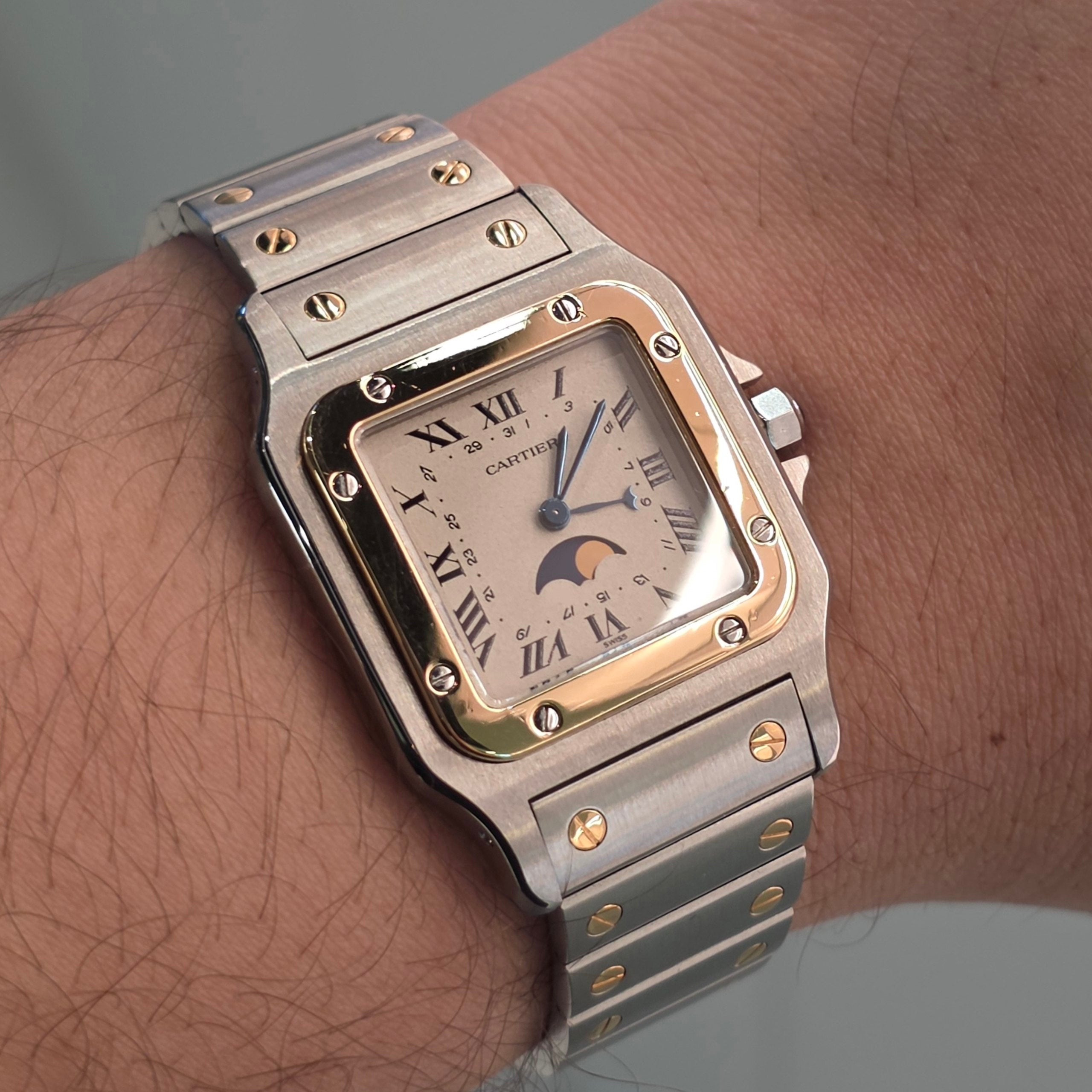 Cartier Santos Galbée Moonphase 29mm