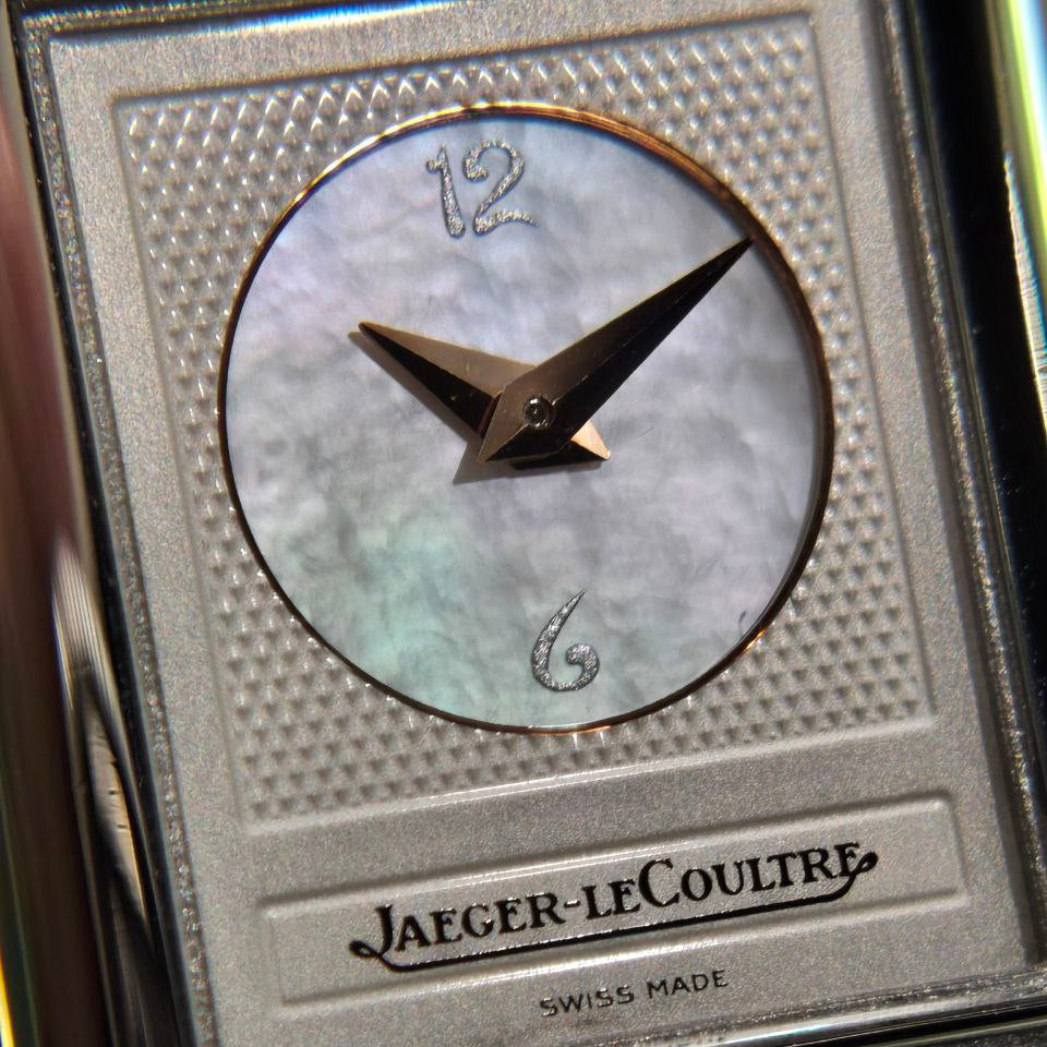 Jaeger LeCoultre Reverso Duetto Mother Of Pearl Full Set