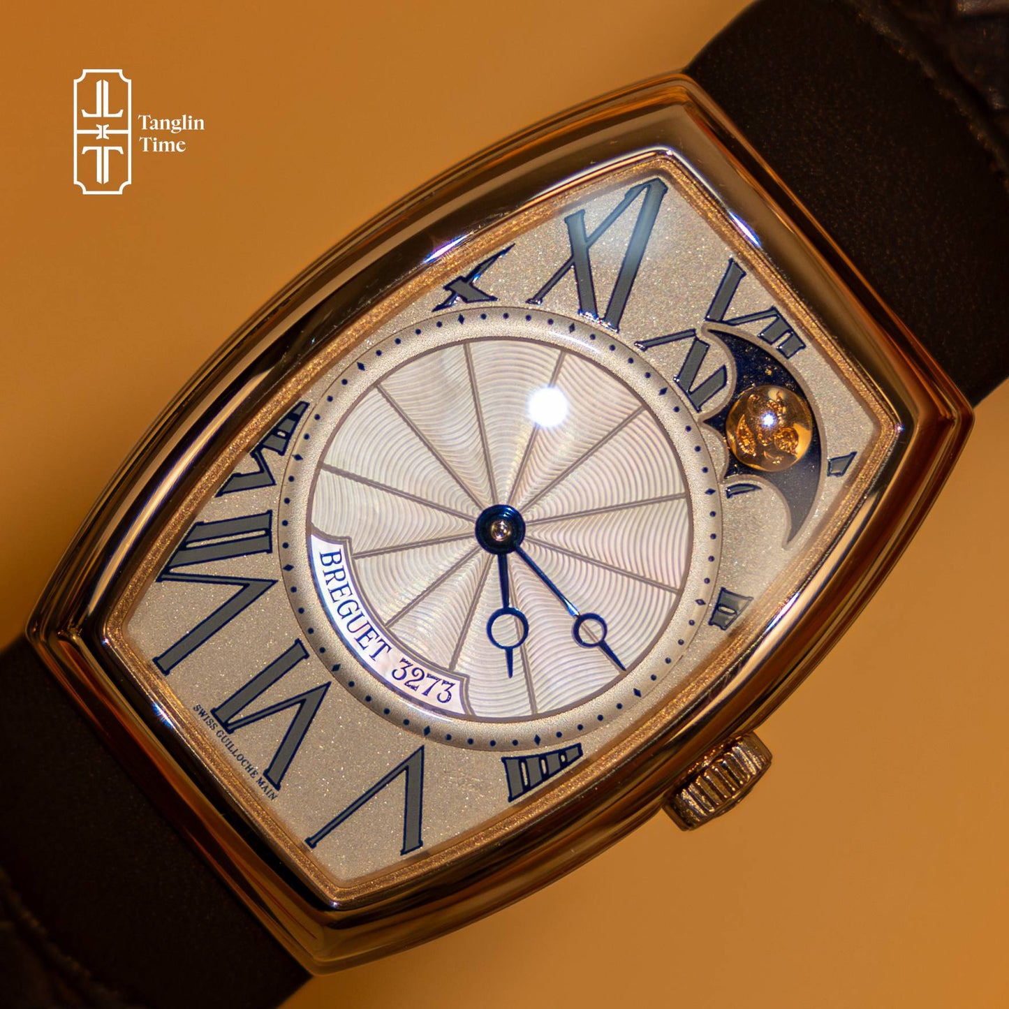 Mother of Pearl Breguet Héritage Phase de Lune Moonphase Box & Papers Set