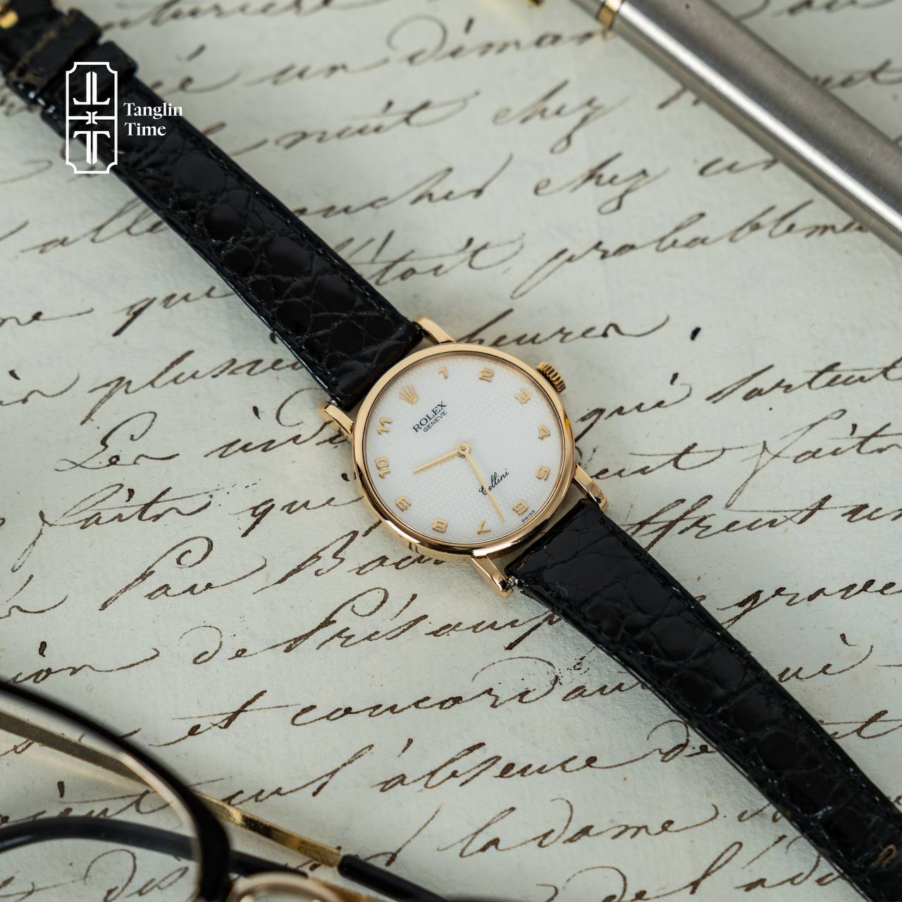Rolex Cellini Mother-of-Pearl 26mm Arabic Numerals