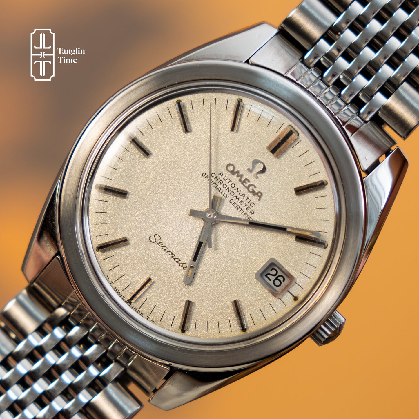 (Serviced May 2026) 1960s Omega Seamaster Chronometer Sparkle Dial Cal. 564