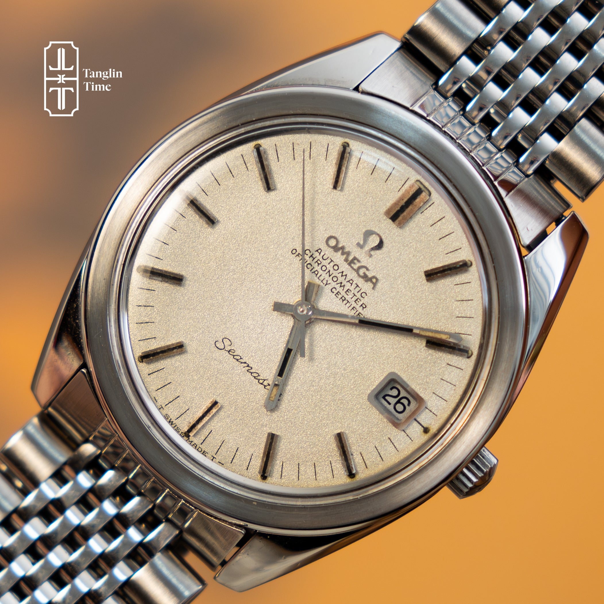 (Serviced May 2026) 1960s Omega Seamaster Chronometer Sparkle Dial Cal. 564