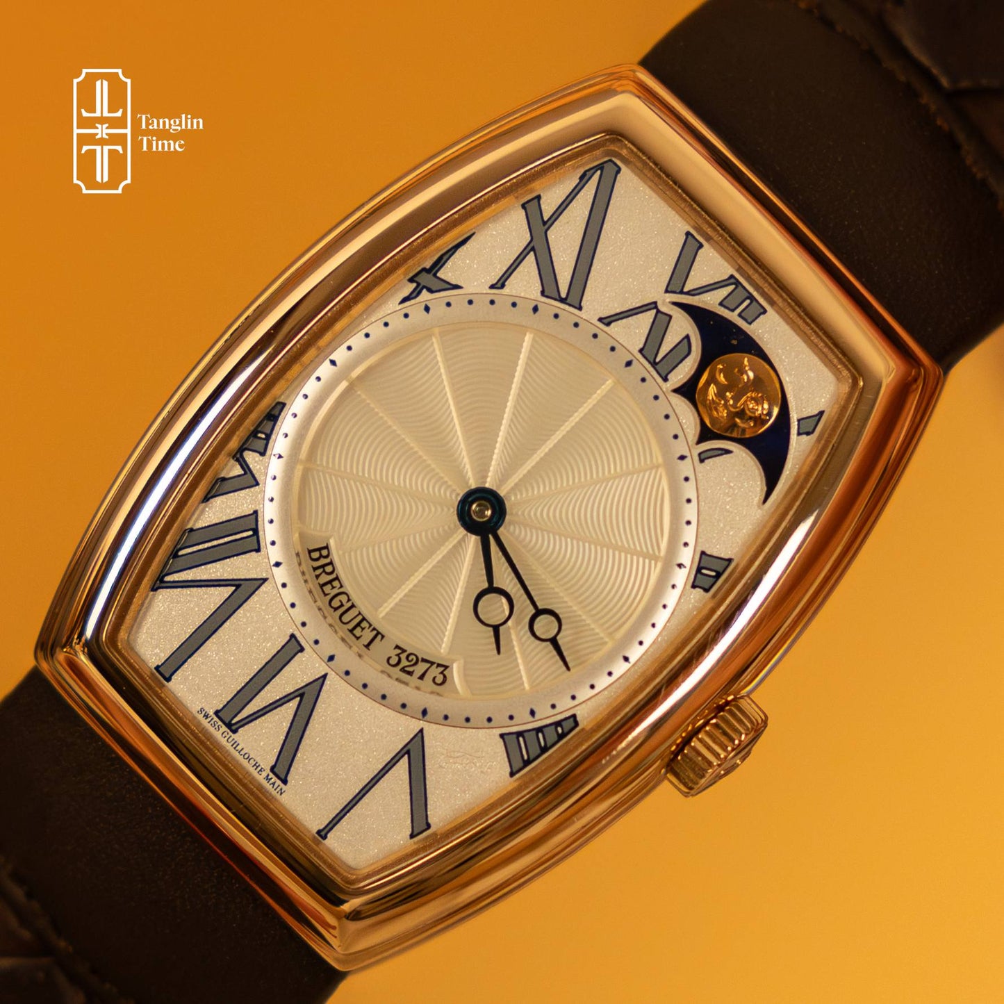 Mother of Pearl Breguet Héritage Phase de Lune Moonphase Box & Papers Set